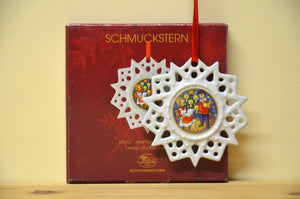 Hutschenreuther Schmuckstern Weihnachtssingen Neu