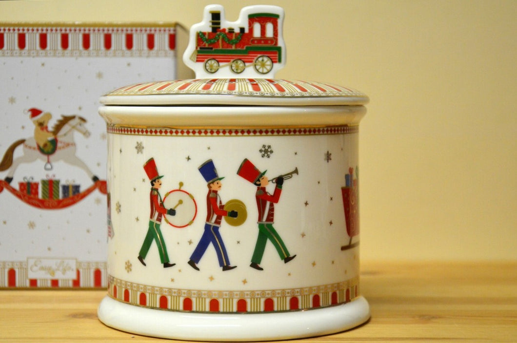 Easy Life Nutcracker Porcelain Box NEW