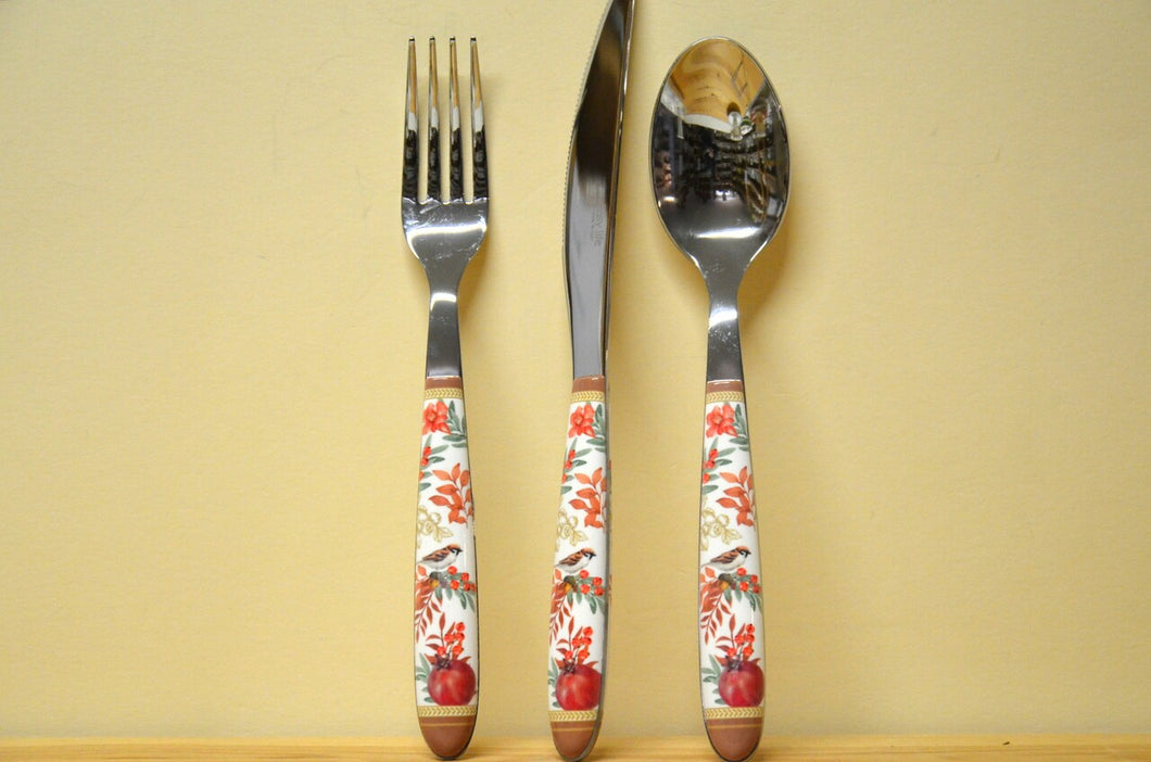 Easy Life Autemn Symphony Essbesteck mit dekoriertem Griff  NEU