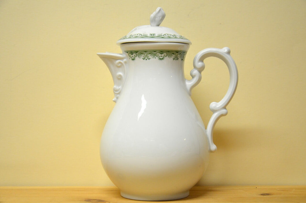 Hutschenreuther Prater green coffee pot