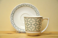 Load image into Gallery viewer, Villeroy &amp; Boch Switch Coffee House London Mug with Handle and Saucer
