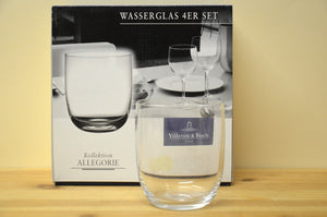 Villeroy & Boch Allegorie Wasserglas  4 - Set NEU