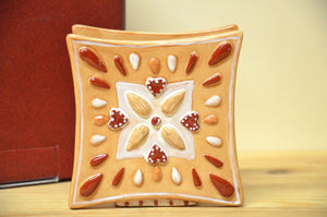 Villeroy &amp; Boch Ginger Candlestick square gingerbread NEW