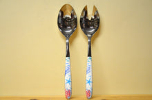 Load image into Gallery viewer, Easy Life Under the Sea salad servers with decorated handle NEW
