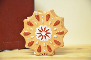 Villeroy &amp; Boch Ginger Candlestick Gingerbread Flower NEW