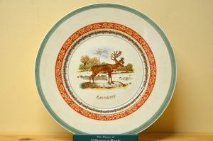 Villeroy &amp; Boch Festive Memories Decor Reindeer Cake/Breakfast Plate