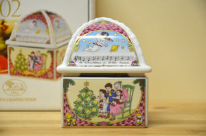 Hutschenreuther music box 2003 limited Christmas edition