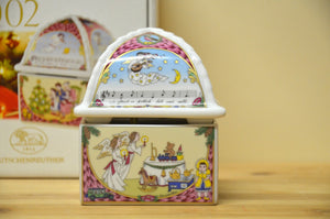 Hutschenreuther music box 2003 limited Christmas edition