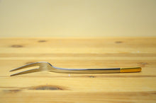 Load image into Gallery viewer, Villeroy &amp; Boch Ella partially gold-plated 6 pastry forks MEU
