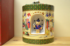 Villeroy &amp; Boch Christmas Toys paquet cadeau rond/grand (boîte à musique) Blanche-Neige NOUVEAU