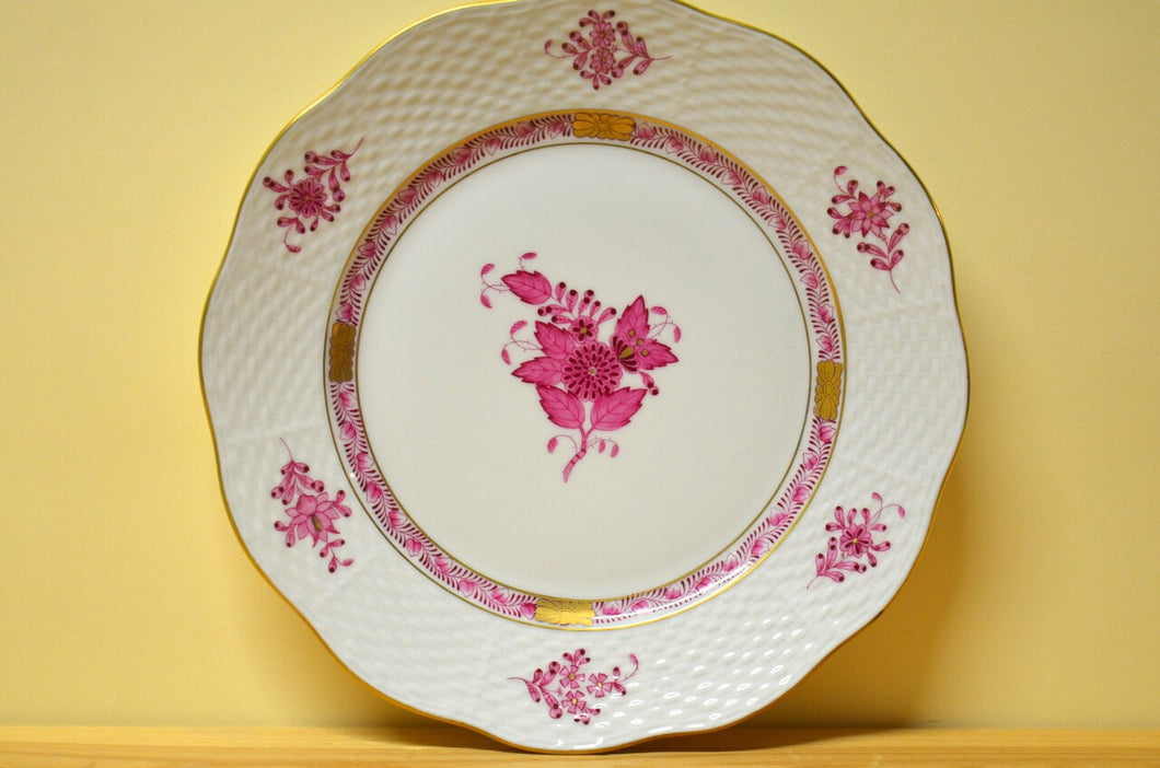 Herend Apponyi purple dinner plate