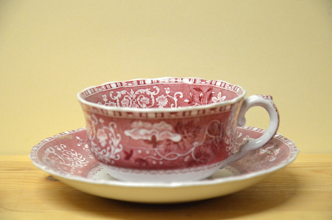 Spode Copeland Camilla pink soup plate