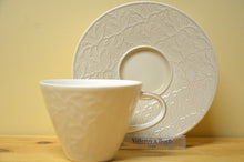 Lade das Bild in den Galerie-Viewer, Villeroy &amp; Boch Caffee Club Caffee au Lait Tasse mit Untere floral Touch Hazel NEU
