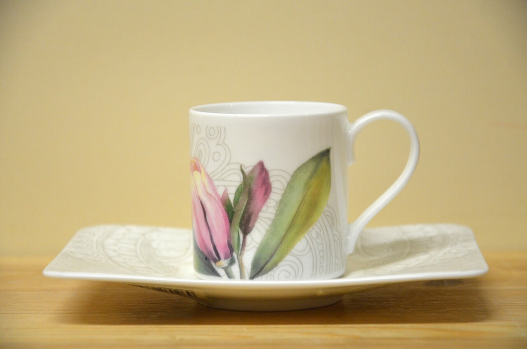 Villeroy & Boch Quinsai Garden Espressotasse mit Untere NEU