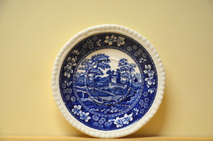 Spode Blue Tower bread plate