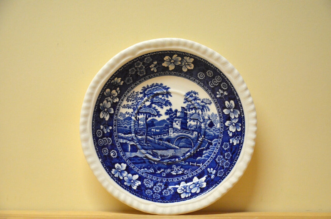 Spode Blue Tower bread plate