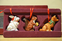 Lade das Bild in den Galerie-Viewer, Villeroy &amp; Boch Nostalgic Ornaments Waldtiere 3 teilig NEU
