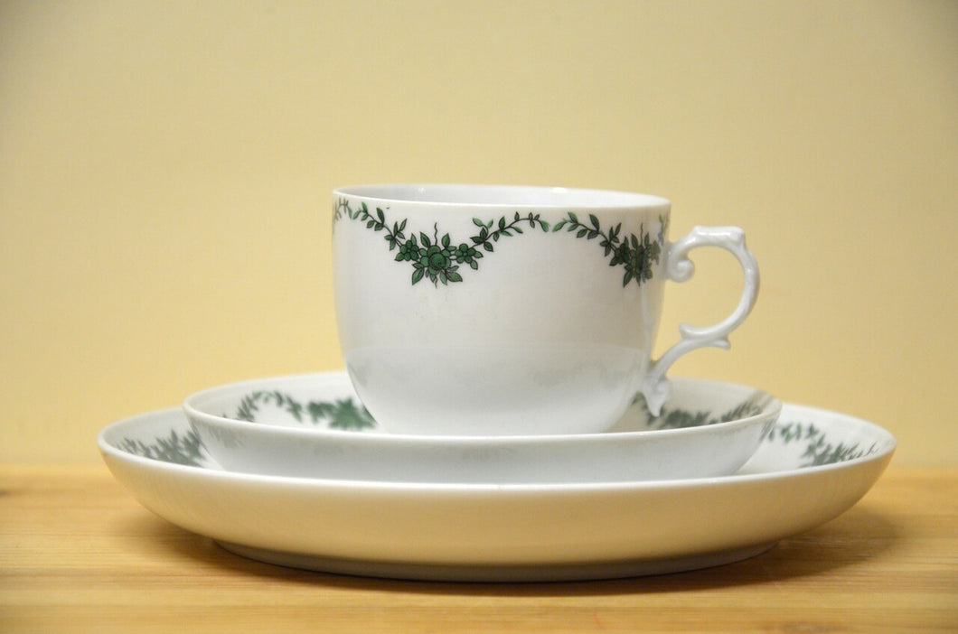 Fürstenberg Colorful flower coffee set