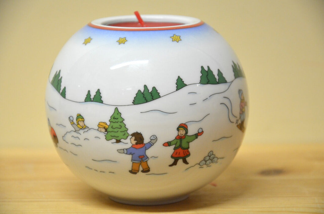 Hutschenreuther Geschenkserie Winterspaß Tischlicht NEU