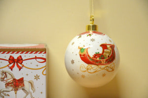 Easy Life Christmas Tale Weihnachtsbaumkugel Schlitten NEU