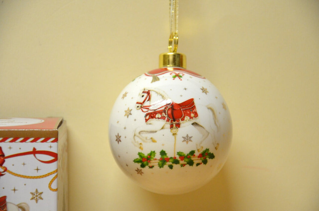 Easy Life Christmas Tale Weihnachtsbaumkugel Pferd NEU