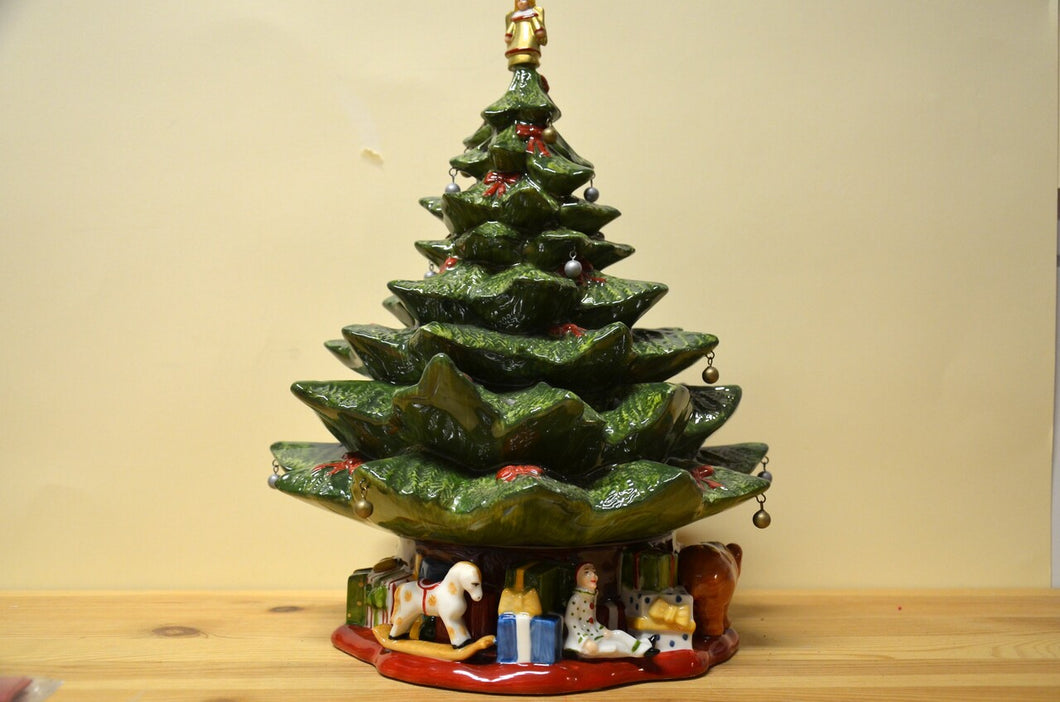 Lanterne Villeroy & Boch Christmas Toys pour cadeaux, colorée NOUVEAU