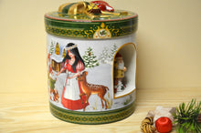 Charger l&#39;image dans la galerie, Villeroy &amp; Boch Christmas Toys Geschenkpaket rund/ groß ( Spieluhr) Schneewittchen  NEU
