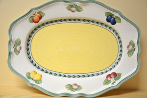 Villeroy &amp; Boch French Garden Fleurence plate oval medium NEW