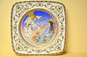 Hutschenreuther Christmas plate Ole Winter Announcement