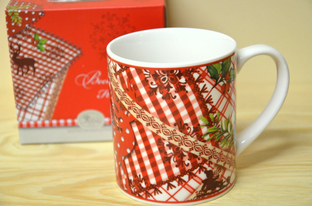 Hutschenreuther fairytale forest mug with handle decor sleigh NEW
