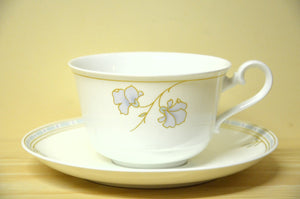 Villeroy &amp; Boch Flora Azzurra capuccino jumbo cup with saucer