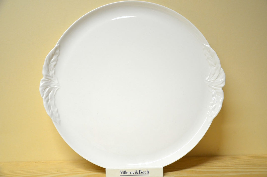 Villeroy & Boch Foglia cake plate with handle
