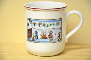 Villeroy &amp; Boch Naif Christmas mug with handle NEW