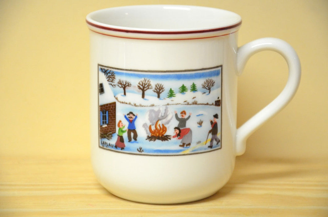 Villeroy & Boch Naif Christmas mug with handle NEW