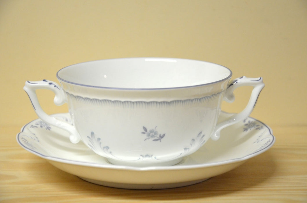 Villeroy & Boch Vienna soup cup with saucer