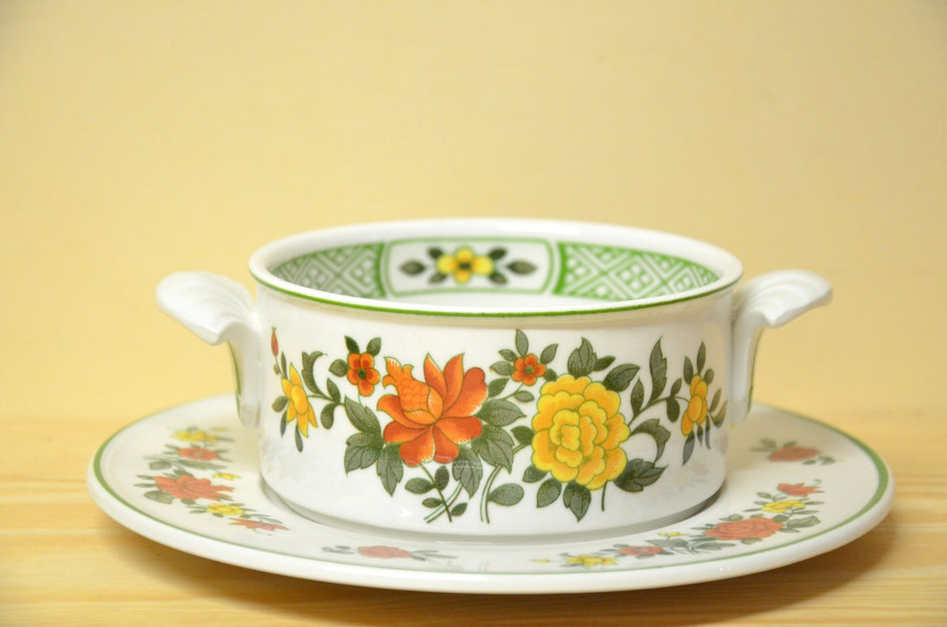 Villeroy & Boch Summerday soup cup with saucer