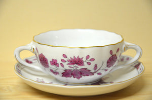 Hutschenreuther Linderhof soup cup with saucer