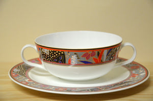 Hutschenreuther Camaro soup cup with saucer