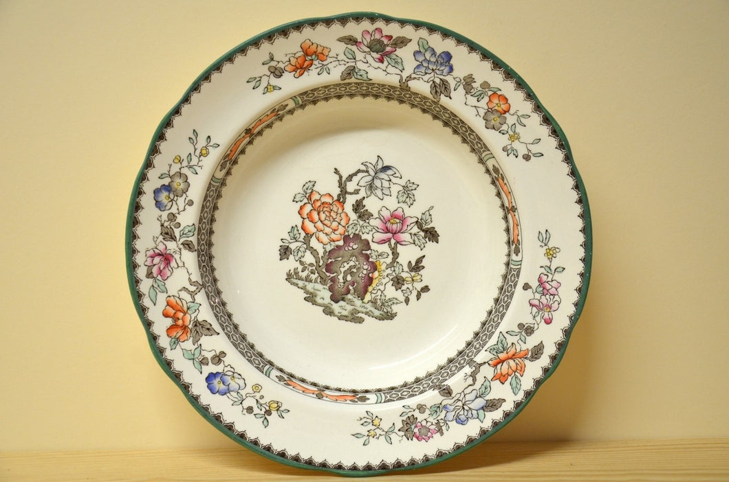 Assiette creuse Spode Chinese Rose 23 cm