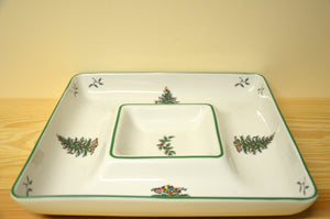 Spode Christmas Tree Snack Bowl large NEW