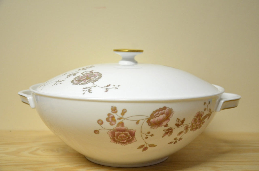 Villeroy & Boch Golden Garden bowl with lid NEW
