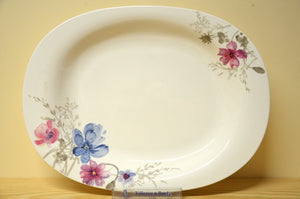 Villeroy &amp; Boch Mariefleur Gris Basic plate oval NEW