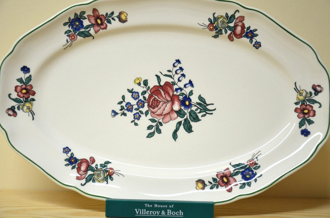 Villeroy & Boch Alt Straßburg <Dekor Rose> Beilagenplatte 30 cm