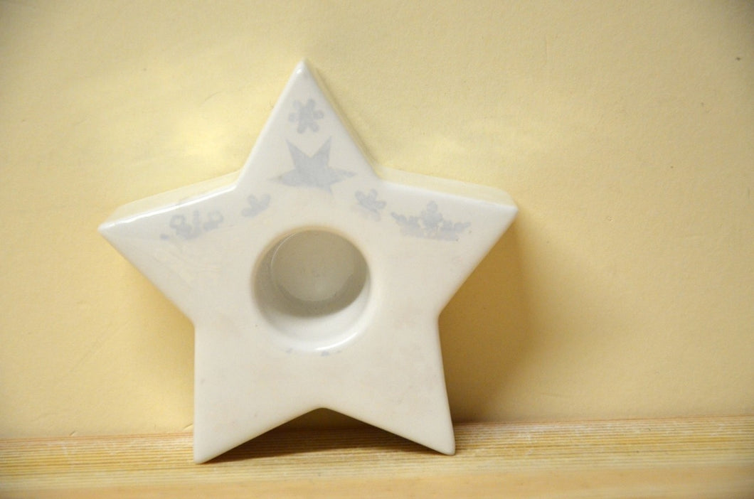 Villeroy & Boch New Modern Christmas Kerzenhalter Stern NEU
