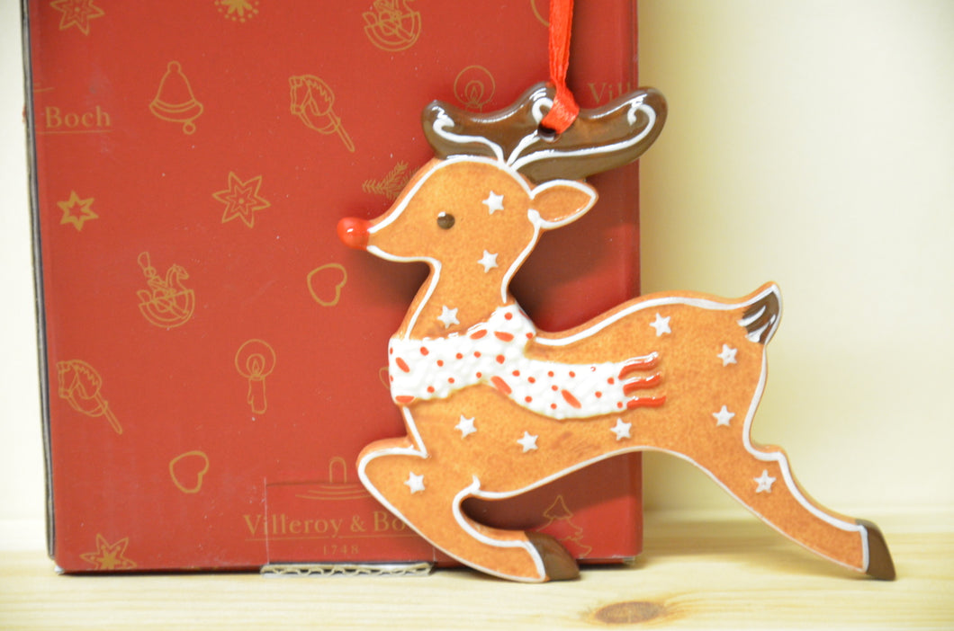 Villeroy & Boch Winter Bakery Decoration Ornament Reindeer NEW