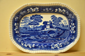 Spode Blue Tower plate small