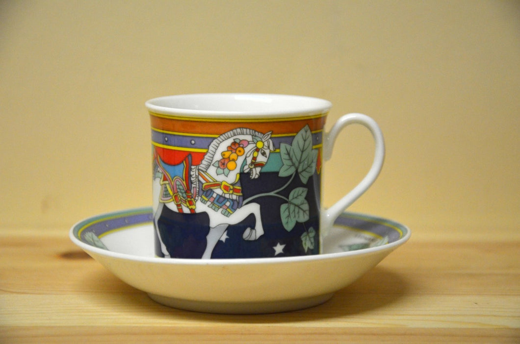 Hutschenreuther Leonard Edition Voyage Manege Espressotasse mit Untere – Porzellanland
