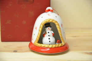 Villeroy & Boch My Christmas Tree Glocke mit Schneemann  NEU