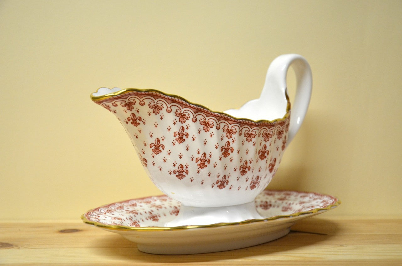 SPODE FLEUR DE LYS RED TABLEWARE, *SOLD INDIVIDUALLY, TAKE