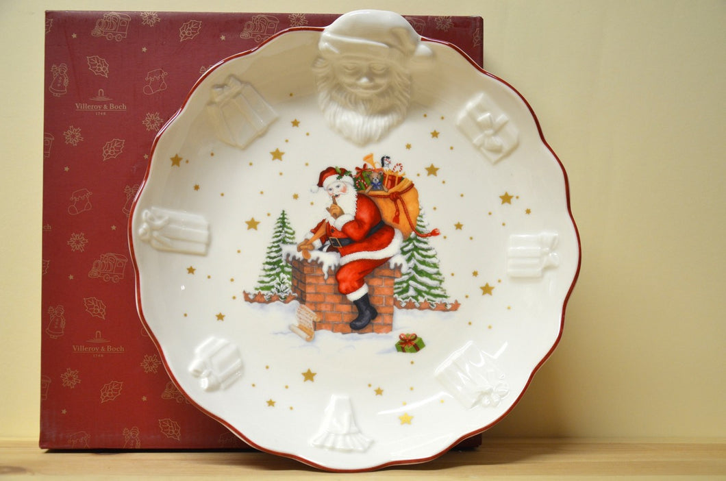 Villeroy & Boch Toys Fantasy Relief - Bowl Santa white-multicolored NEW